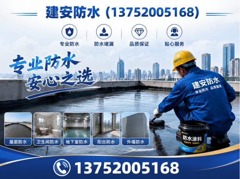 红桥区建安防水展示图